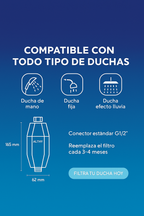 Filtro de Agua para ducha - ALTHY